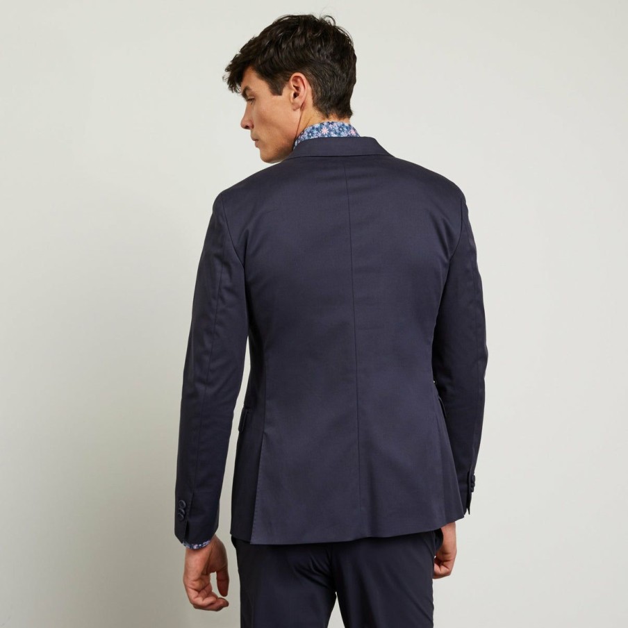 Buy Eden Park Cotton Shirt in Navy